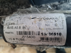 Harris Stay-Silv 15% Silver Copper Brazing Rods 1/8 x 1/8″ x 36″ 10 lbs HVAC