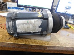 GE Motors Model: 5K32NN118X A-C Explosion-Proof Motor with Coupling. Good Spare
