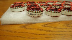 Cooper Bussmann Inductor Power Toroid 50uH 100KHz Powdered 13.9A CTX50-10-52LP