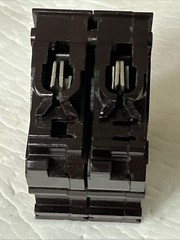 Wadsworth A250NI 50 Amp 2 Pole BIG BODY Plastic Foot Circuit Breaker A250