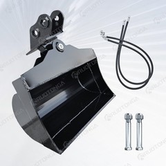 600mm Tilting Bucket for 1 Ton Mini Excavator Digger Attachment FREE SHIPPING