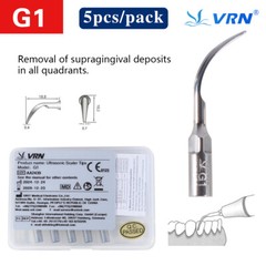 10× Dental Ultrasonic Perio Scaler Tips Scaling G1 Fit EMS Woodpecker Handpiece