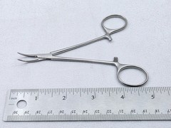 AESCULAP BH109R MICRO-HALSTED Hemostatic Mosquito Forceps 5″- Ultrasonic Cleaned