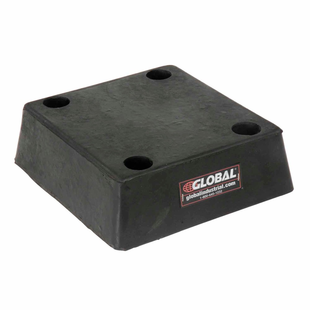 Global Industrial Molded Rubber Bumper 12″W x 13″L x 4″H