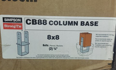 Simpson Strong-Tie CB88HDG 8 x 8 Column Base Hot Dipped Galvanized