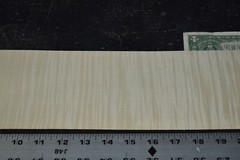 Curly Maple Raw Wood Veneer Sheet 4.5 x 46 inches 1/42nd 4669-51