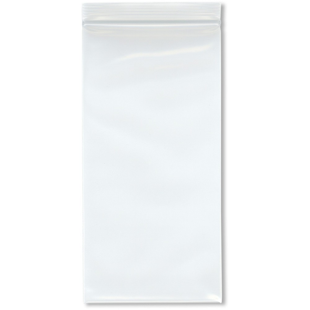 Plymor 4″ x 8″, 6 Mil Industrial Duty Zipper Reclosable Plastic Bags