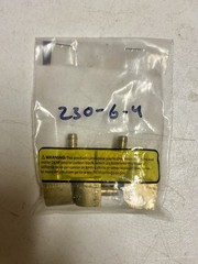 Lot Of 5 PARKER 230-6-4 Female 90Deg Elbow,0.250In Tube,Brass