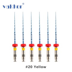 VAKKER Dental V Blue NiTi Rotary Endo Heat Activated Files #15-#60 Engine Use