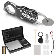 The Pocket Coin Ping pinger Tester Kit with Gram Scale 500g/0.01g High Precis…