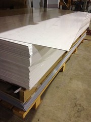 Palopaque Rigid PVC Flat Sheet 1/8″ (3mm) 12″ x 48″ White