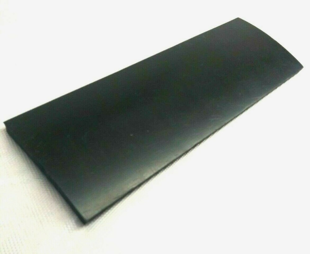 Neoprene Rubber Sheet Flexible, Solid 1/4″ Thick x 5″ x 12″ Strip 60A Duro Black