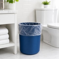 Small Trash Bags 3 Gallon Garbage Bags (440 Count) Bathroom Clear Plastic Was…