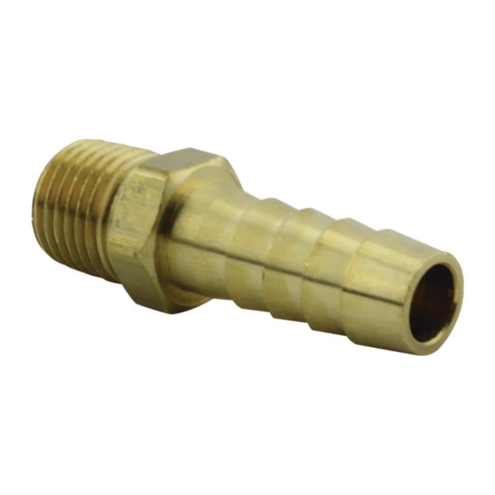 Milton Industries, Inc. 1/4 in. MNPT 3/8 in. I.D. Hose End Fitting (10-Pieces)