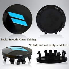 4PCS 63mm=2.5 inch Slash Wheel Center Cap Covers Fit for Dodge Charger Durango D