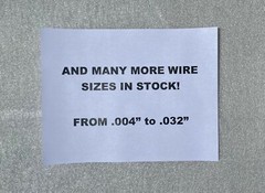 .010″ – .25 mm Beryllium Copper Spring Wire Silver Coated C17200 SIZE- 15 FEET