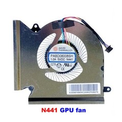 New For MSI GE66 GP66 GL66 CPU GPU COOLING FAN DC5V 1.0A PABD08008SH N440 N441