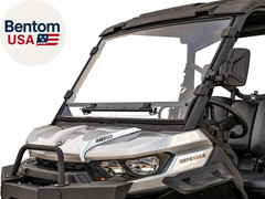 Scratch Resistant Flip-Vent Windshield for Can Am Defender HD5 HD8 HD10 HD 11 MA