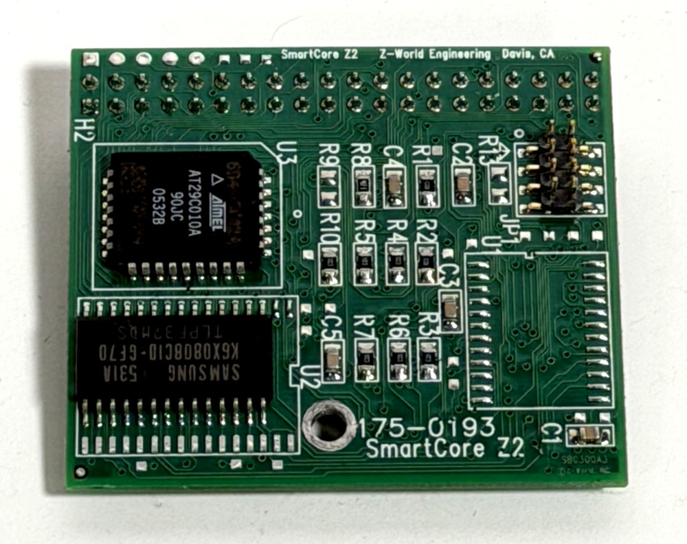 Z-World Engineering SmartCore Z2 Microprocessor Module 175-0193 Rabbit Core