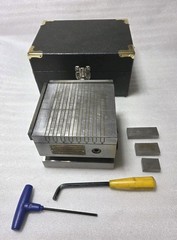 Kanetsu KMT-1515FS 6″ x 6″ KINJUNG Magnetic Sine Plate Chuck Magnet Manual
