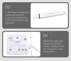 Dental Portable Ultrasonic Scaler W/Detachable Scaler Handpiece for Cavitron EMS