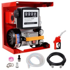 Electric Diesel Fuel Transfer Pump Kit 60L/min 13FT Hose Automatic Nozzle