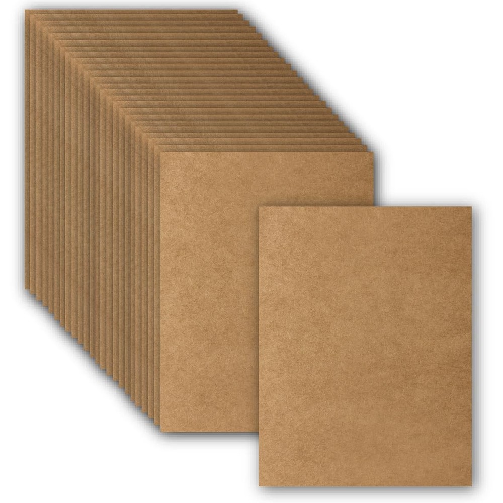 Corrugated Cardboard Sheets 4×6 Inch Rigid Craft Shipping Dividers 200 Pack