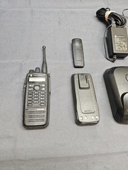Motorola XPR6580 800/900 MHz Two Way Radio w Connect Plus & WPLN4243 Impres Char