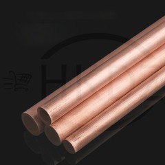 Copper Round Tube O.D Ø1mm 1.5mm 2mm 3mm 4mm 5mm 6mm 7mm 8mm -60mm Lengths 500mm