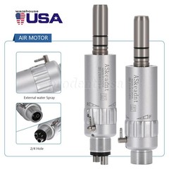 2026 Dental Slow Low Speed Air Motor Handpiece E-type 2 HOLES / 4 HOLES ASkeadnt