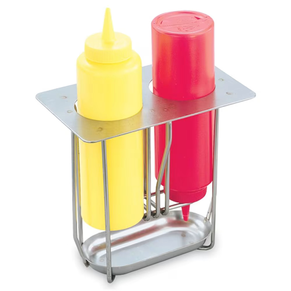 Vollrath 56116 Stainless Steel 1/9-Size Squeeze Bottle Holder
