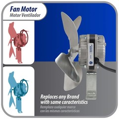 Appli Parts APFM-71E 7W refrigeration condenser and evaporator motor 115V 60Hz 0