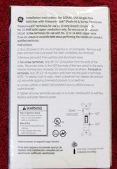 General Electric Grounding Toggle Switch 4 Pack