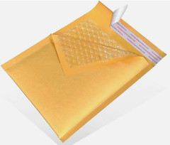 500 #000 Kraft Paper Bubble Padded Envelopes Mailers Shipping Case, 4×8