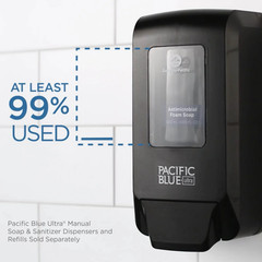 GEORGIA PACIFIC Pacific Blue Ultra Manual Soap Dispenser 53057 Black (New)