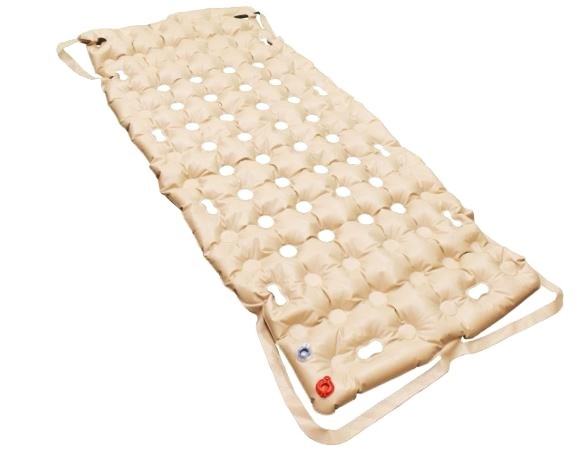 EHOB Waffle Econocare Plus Mattress Overlay Pad With Pump Single 76 X 34 X 3
