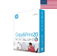 HP Copy & Print Paper A4/Letter 500 Sheets 20lb 92 Bright Printer Paper
