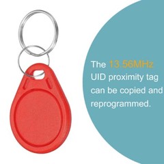 50/100/200x RFID Key Fobs UID 13.56MHz Rewritable Proximity IC Smart Token Tag