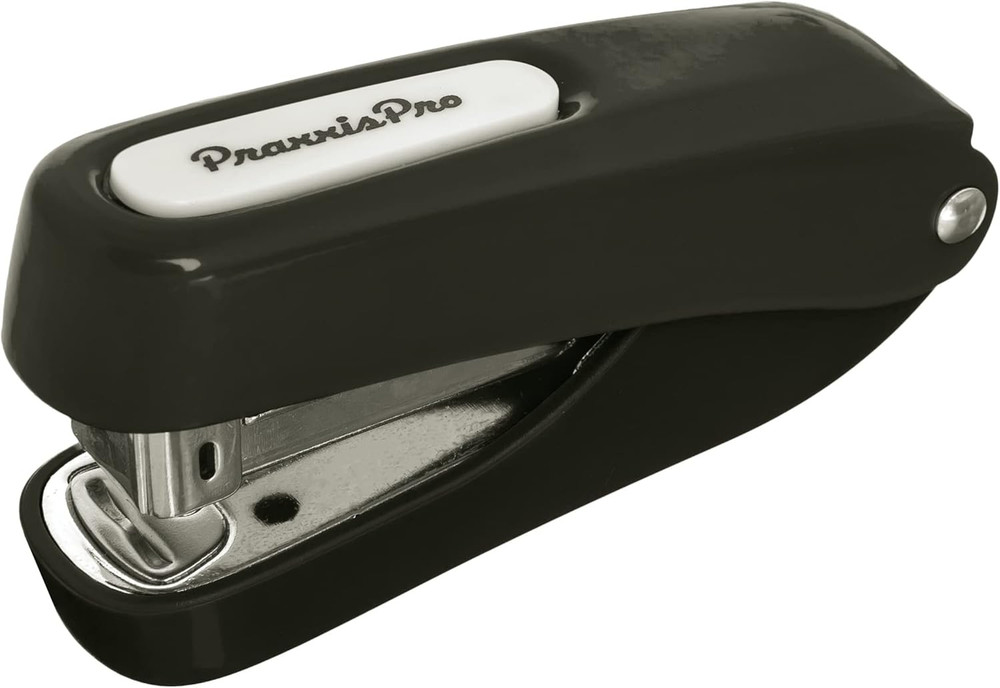 Mini Stapler Half-Strip Office Supplies Durable Compact Colorful for Travel and