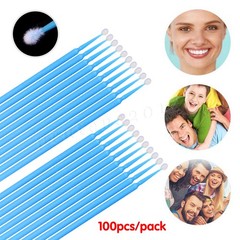 100 pcs/pack micro applicator micro brush Regular fine ultrafine dental beauty