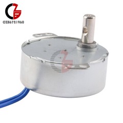 TYC-50 AC 12V/110V/220V 4W 50/60Hz Synchronous Motor 2.5/3/5/6RPM For Microwave
