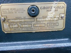 GROVE GOLD REDUCER TMQ26-2 40:1 RATIO 1.35 HP 1750 RPM 1.25″ SHAFT OD