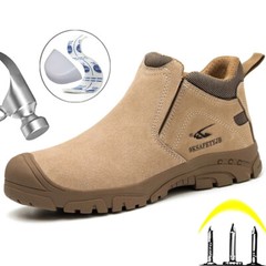 Safety Shoes Men Indestructible Shoes Construction Work Shoes Male Welder Boots