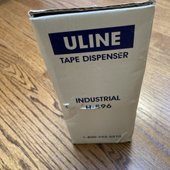 New Uline H-596 Packing Tape Dispenser Gun 3-Inch Side Load