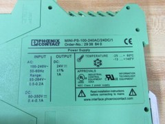 Phoenix Contact MINI-PS-100-240AC/24DC/1 Power Supply 29 38 84 0 (Pack of 3)