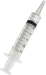 Easy Glide 60ml / 60cc Catheter Tip Disposable Syringe with Covers (Pack of 50)