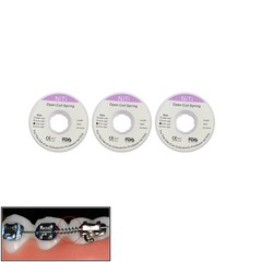 1-10 Dental Orthodontic Niti Open Coil Spring Spool Dia.010 *030 ” inch 914mm u