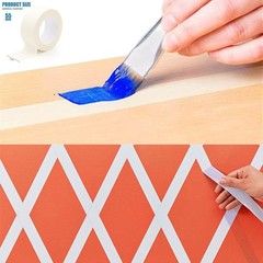 Wide Masking Tape, Beige White Painters Tape, General Purpose Adhesive Tape