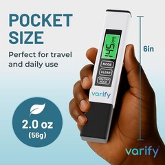 4-in-1 TDS Meter Digital Water Tester for Drinking Water | Accurate 0–9990 PPM..