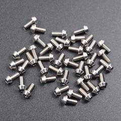 M6 Titanium Bolt Taper 10/16/18/20/25/30/35/40/45/50~65mm Allen Socket Cap Screw